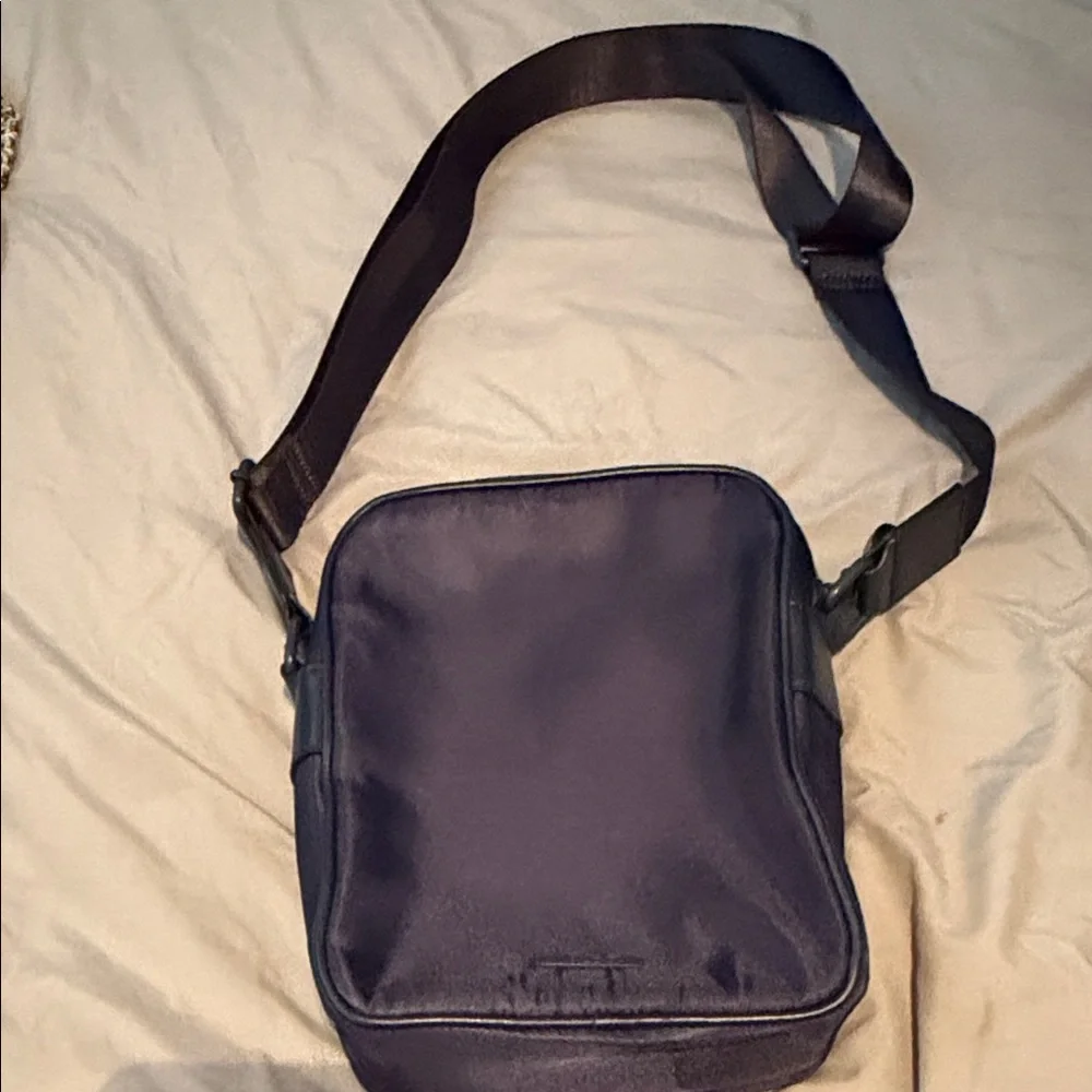 Aldo Navy Crossbody Messenger Bag with Adjustable Strap